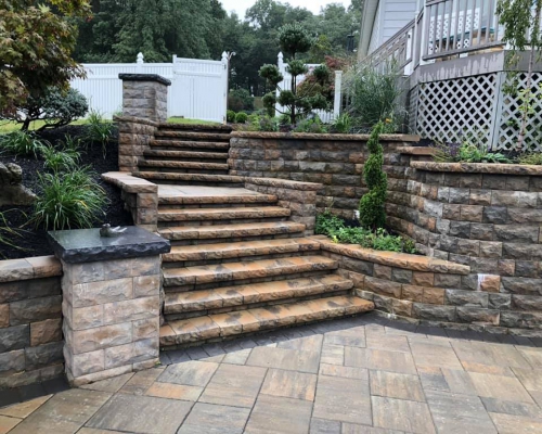 Masonry Stone Stairs & Stoops Rumson NJ